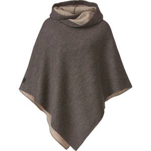 Mufflon Дамско вълнено яке Mufflon Women's Maxi Poncho - Granit / Stone - размер One Size (105-3720-0211)