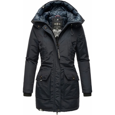 Navahoo Дамско зимно яке с качулка Blizzardstorm, тъмносиньо (N-101-526.BLIZZARDSTORM.302-navy)