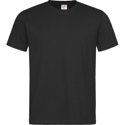 Stedman tričko Comfort 185 Men krátký rukáv pánské černý opál