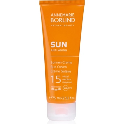Annemarie Börlind SUN ANTI-AGING крем за загар против стареене на кожата SPF 15 75ml