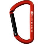 Kong Карабинер за екипировка Kong Mini D Gear carabiner - Orange / Black - размер Straight Gate (324-0037-1211)