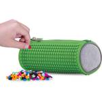 PIXIE CREW Несесер цилиндър Pixie Crew Grey/Green (PXA-05-W07)