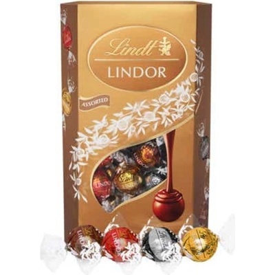 Lindt Lindor Cornet Assorted 600 g – Hledejceny.cz