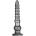 Lovetoy King Sized - гигантски вибратор - 32 см - сив