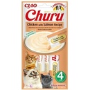 Churu cat mäsové pyré kura losos 56 g