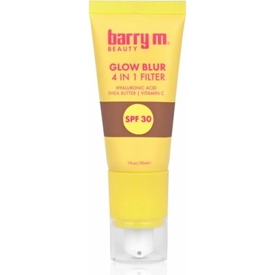 Barry M Glow Blur rozjasňujúca báza SPF30 Deep 30 ml