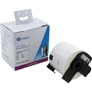 G&G ЛЕНТА ЗА ЕТИКЕТНИ ПРИНТЕРИ BROTHER ТИП QL - SHIPPING LABEL - 62 mm x 100 mm x 300 - DK11202 (DK-11202) - PN RL-BR-DK11202 - G&G (300BRADK11202GG)