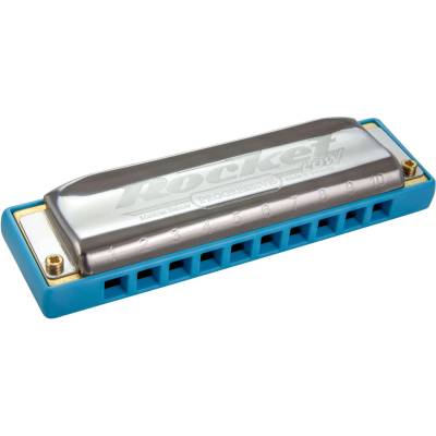 Hohner Rocket LF# ( Low F Sharp )-Richter Low Диатонична устна хармоника (M201617P)