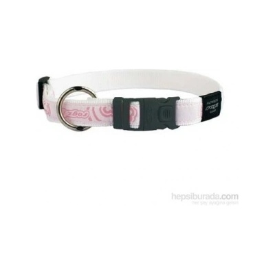 Rogz Trendy Collar XXL Ice cream -Елегантен нашийник за кучета, 40мм/-50-80 см. бяло розов