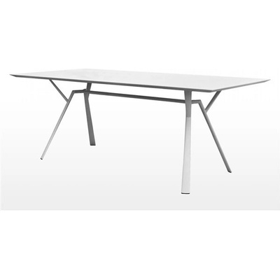 Fast Radice Quadra Fast obdélníkový 150 x 90 x 74 cm rám hliník barva dle vzorníku deska hliník barva speckled anthracite