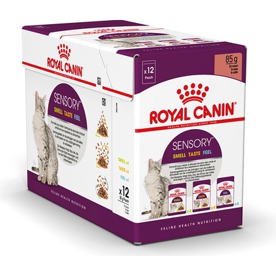 Royal Canin Sensory Smell Taste Feel v omáčke 48 x 85 g