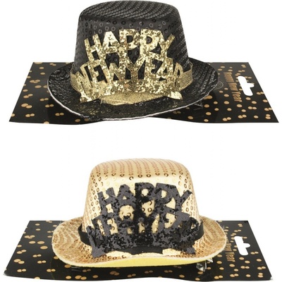 Anděl Přerov Klobouček s nápisem Happy New Year 1ks – Zboží Dáma Anděl Přerov Klobouček s nápisem Happy New Year 1ks – Zboží Dáma