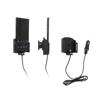 Brodit držiak do auta na Samsung Galaxy S22 Ultra, v puzdre, nastaviteľný, s nabíjaním z CL/USB 721295