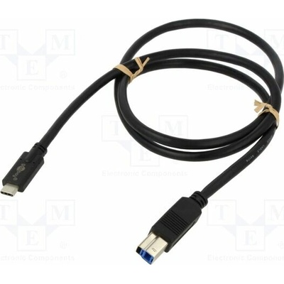 Goobay 67986 USB 3.0 USB B vidlice USB C vidlice 1m černý