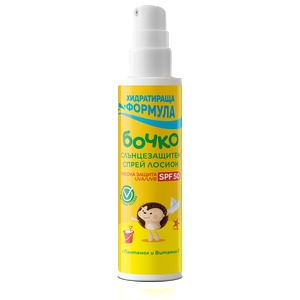БОЧКО БОЧКО Слънцезащитен спрей лосион spf50 125 мл