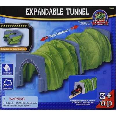Naťahovací tunel pre vláčik