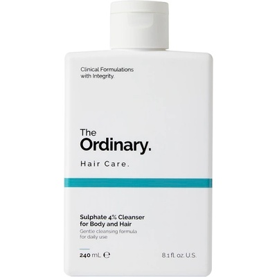 The Ordinary 4% Sulphate Cleanser for Body and Hair Шампоан за коса и тяло унисекс 240ml