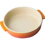 Le Creuset Чиния с разделения за сервиране на закуски Le Creuset 14 см огненооранжева (72102140900001)