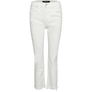 Replay Дънки Replay Maijke Straight-Fit Cropped Jeans - White