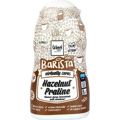 The Skinny Food Co Skinny Barista Shot 60 ml lískový oříšek/pralinka