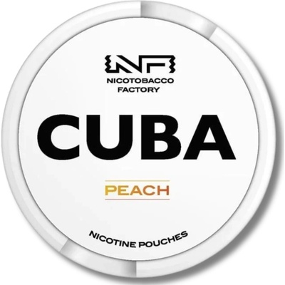 Cuba White peach 16mg/g 20 vrecúšok