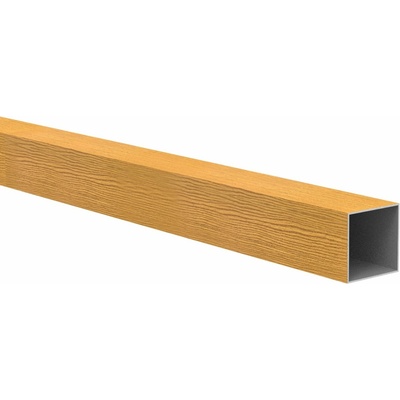 Hliníková plotová výplň 40 x 40 x 1,2 - 6,0 m - drevo dekor SVETLÝ DUB W02