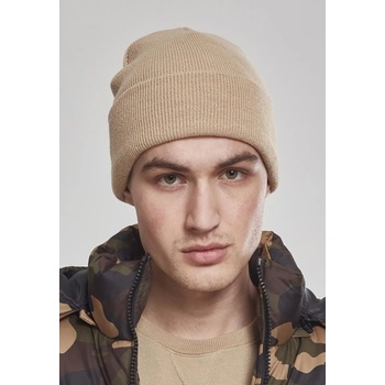 Urban Classics Шапка бийни в бежов цвят Heavyweight Long Beanie croissant UB-1501KC-01415 - Бежов, размер one size