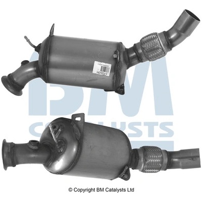 BM CATALYSTS Filter sadzí/pevných častíc výfukového systému BM11050H