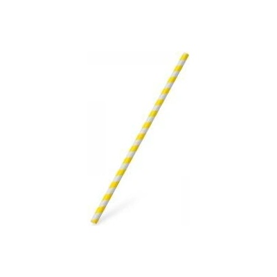 JUMBO PAP 25 cm 8 mm žltá 100 ks