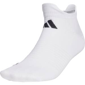 adidas Kids' Runxadizero Quarter Sock - White