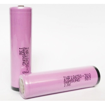 Samsung Акумулаторна батерия Samsung 30Q, 18650, 3.7V, 3000mAh, Li-ion, 1 бр. , PCM защита (BTS39138)