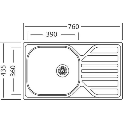 Set Sinks Compact 760 + Pronto