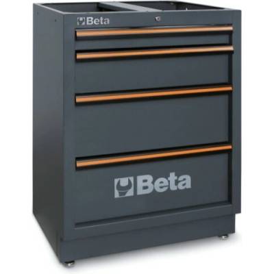 Skříň se 4 zásuvkami pro sestavu dílenského nábytku C45PRO - Beta Tools