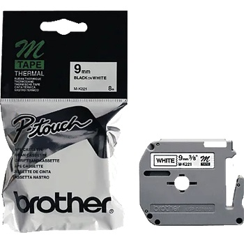 Image 1 of Brother Непрекъсната ламинирана лента Brother MK221BZ, 9mm, 8m (MK221BZ)