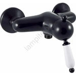 RAV SLEZÁK L581.5CMAT - Душ смесител LABE RETRO 12, 3 cm матово черно (RV0179)