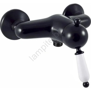 RAV SLEZÁK L581.5CMAT - Душ смесител LABE RETRO 12, 3 cm матово черно (RV0179)