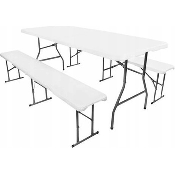 GARTHEN záhradný nábytok 3 SET GARTH D00341, biely