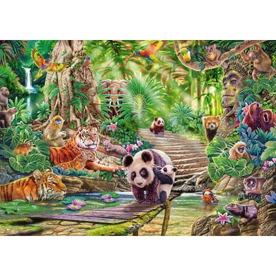 fauna Schmidt Asijská 1000 dílků