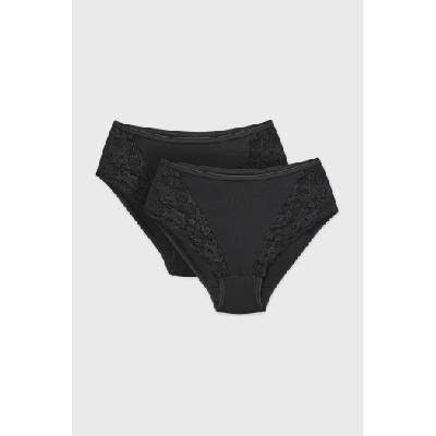 Cotonella 2PACK класически бикини Bella с висока талия (2P4940_kal)