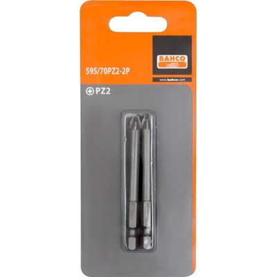 Bit pro šrouby Pozidriv 70mm 59S/70PZ2-2P