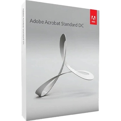 Adobe Acrobat Standard DC CZ/EN 12 měsíců elektronická licence