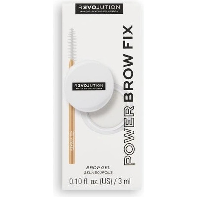 Revolution Relove Power Brow Fix fixační gel na obočí 3 ml