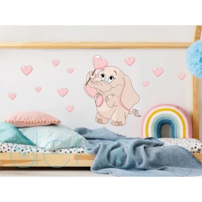 Слонче със сърца в розово (1605)