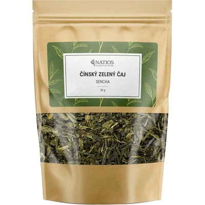NATIOS Čínský zelený čaj Sencha Sypaný 50 g