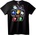 NOONEBRAND Тениска Among Us Многофигурна - 2XL, Black