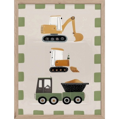 Styler Детска картина 30x40 cm Baby The Builder - Styler (OB-14981)