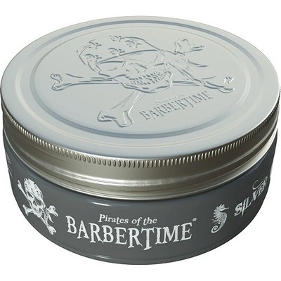 Pirates of the BARBERTIME BARBERTIME Silver Pomade 150 ml - stredne tužiaca pomáda na vlasy s vysokým leskom