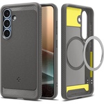 Spigen Rugged Armor Samsung Galaxy S25 MagFit Case marble gray (ACS08999)