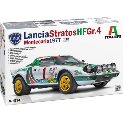 ITALERI Model Kit auto 4714 Lancia stratos HF Gr.4 33 4714 1:12