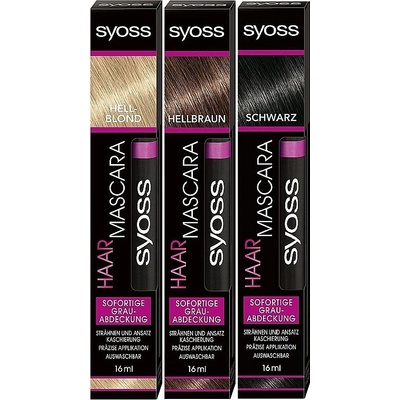 Syoss Оцветяваща спирала за коса - За черна коса (3064)